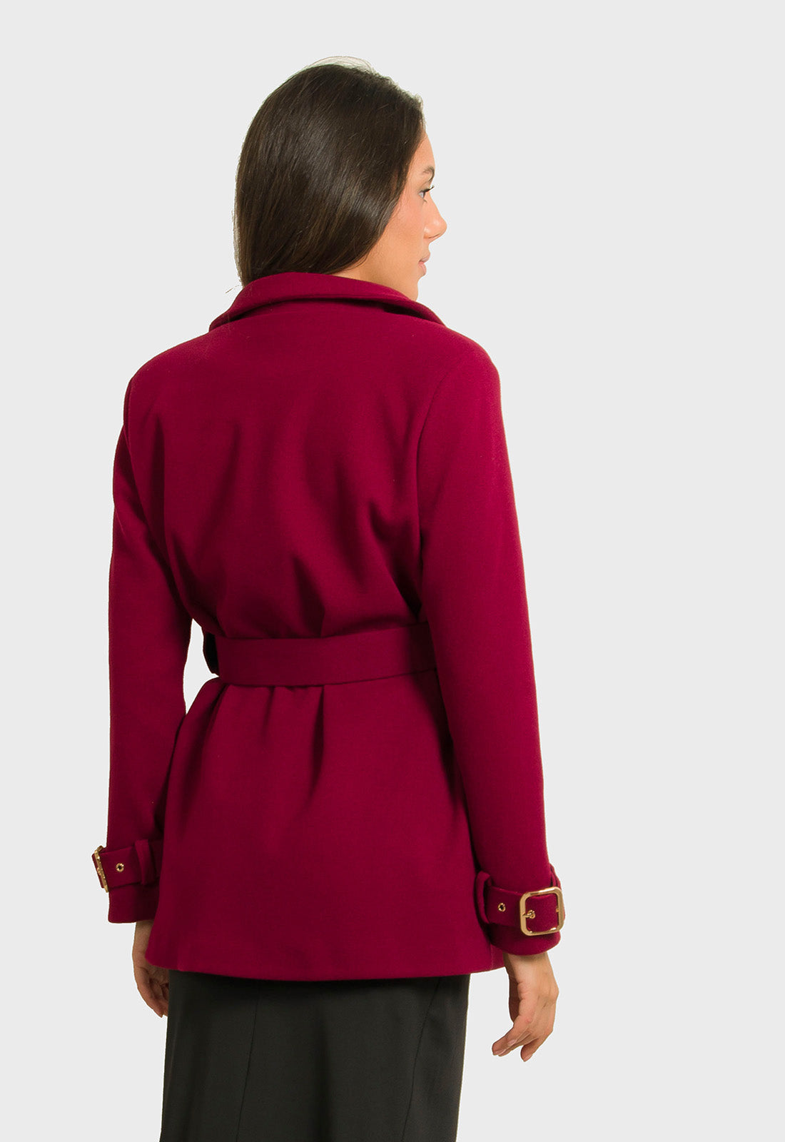 ΠΑΛΤΟ 3/4 ΜΕ ΖΩΝΗ - ΜΠΟΡΝΤΟ