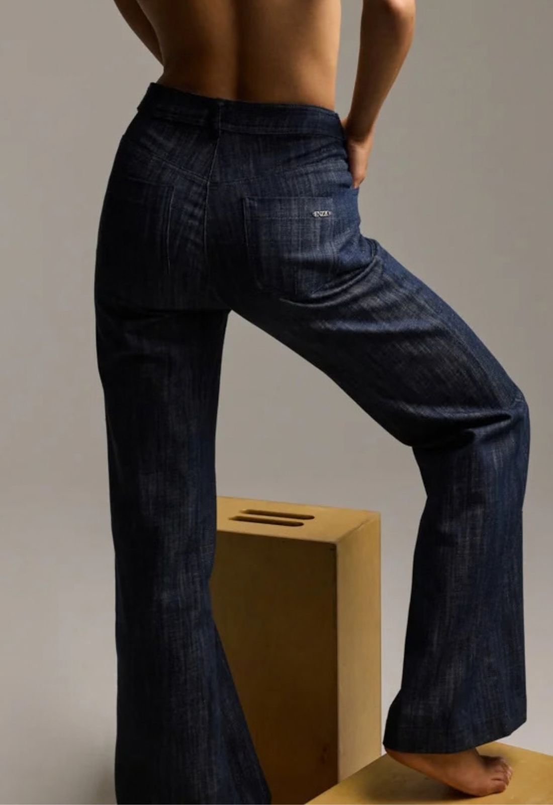 ΠΑΝΤΕΛΟΝΙ WIDE LEG DENIM - ΜΠΛΕ