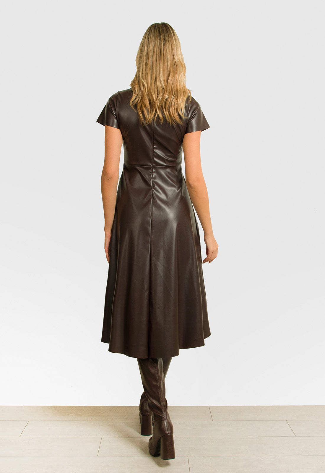 ΦΟΡΕΜΑ MIDI ΔΕΡΜΑΤΙΝΗΣ ΚΛΟΣ-ΚΑΦΕ