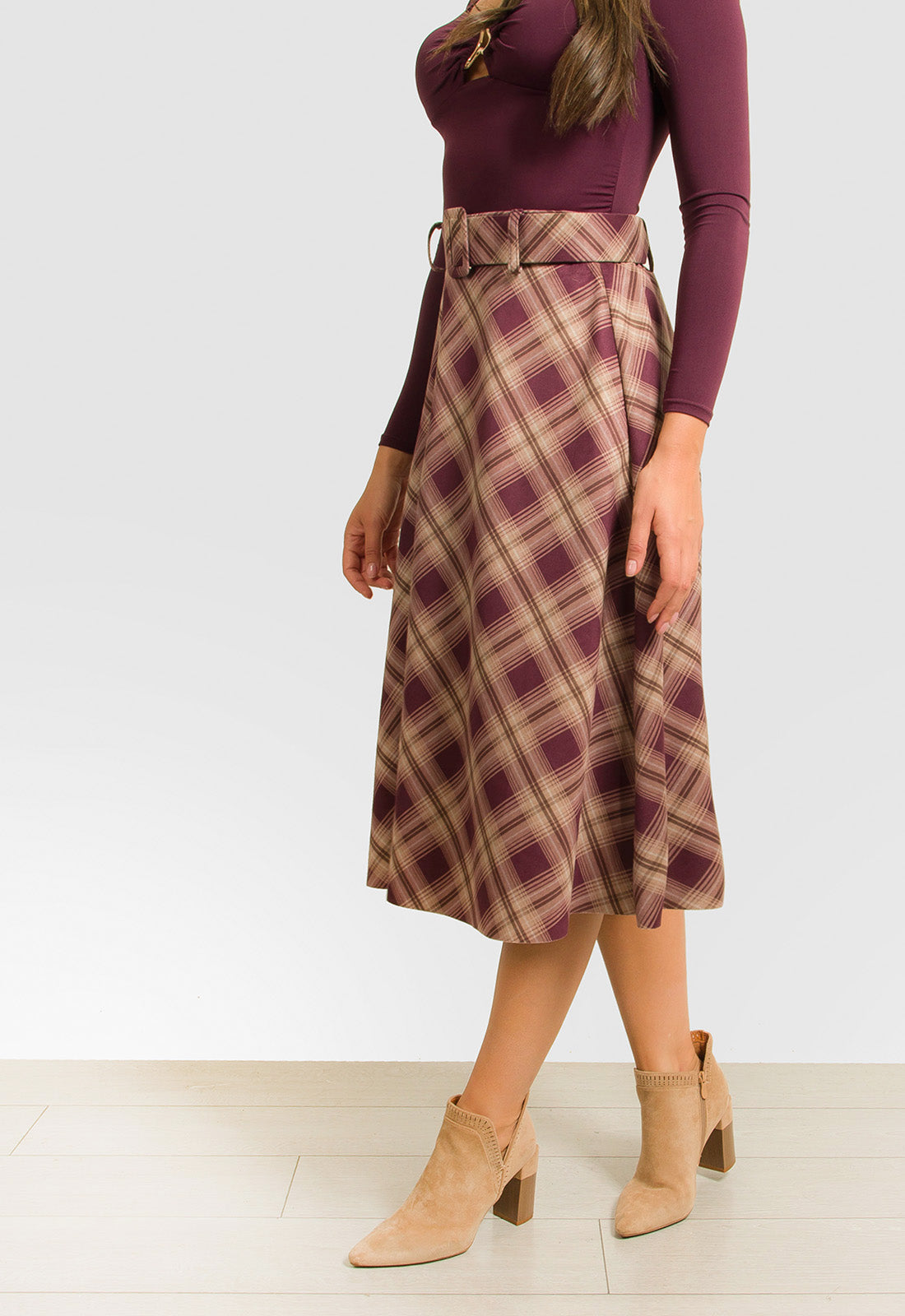 ΦΟΥΣΤΑ MIDI ΚΑΡΩ ΜΕ ΖΩΝΗ-ΜΠΟΡΝΤΟ