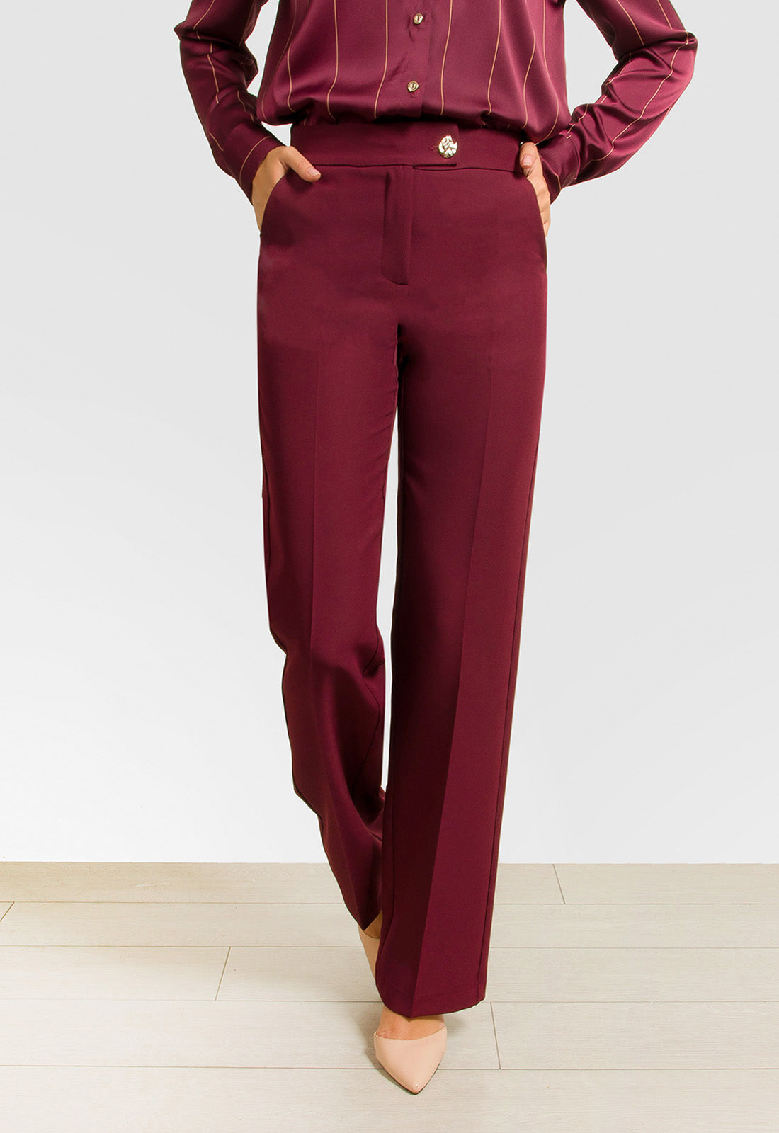 ΠΑΝΤΕΛΟΝΙ ΚΡΕΠ ΨΗΛΟΜΕΣΟ ΜΕ ΤΣΑΚΙΣΗ-ΜΠΟΡΝΤΟ