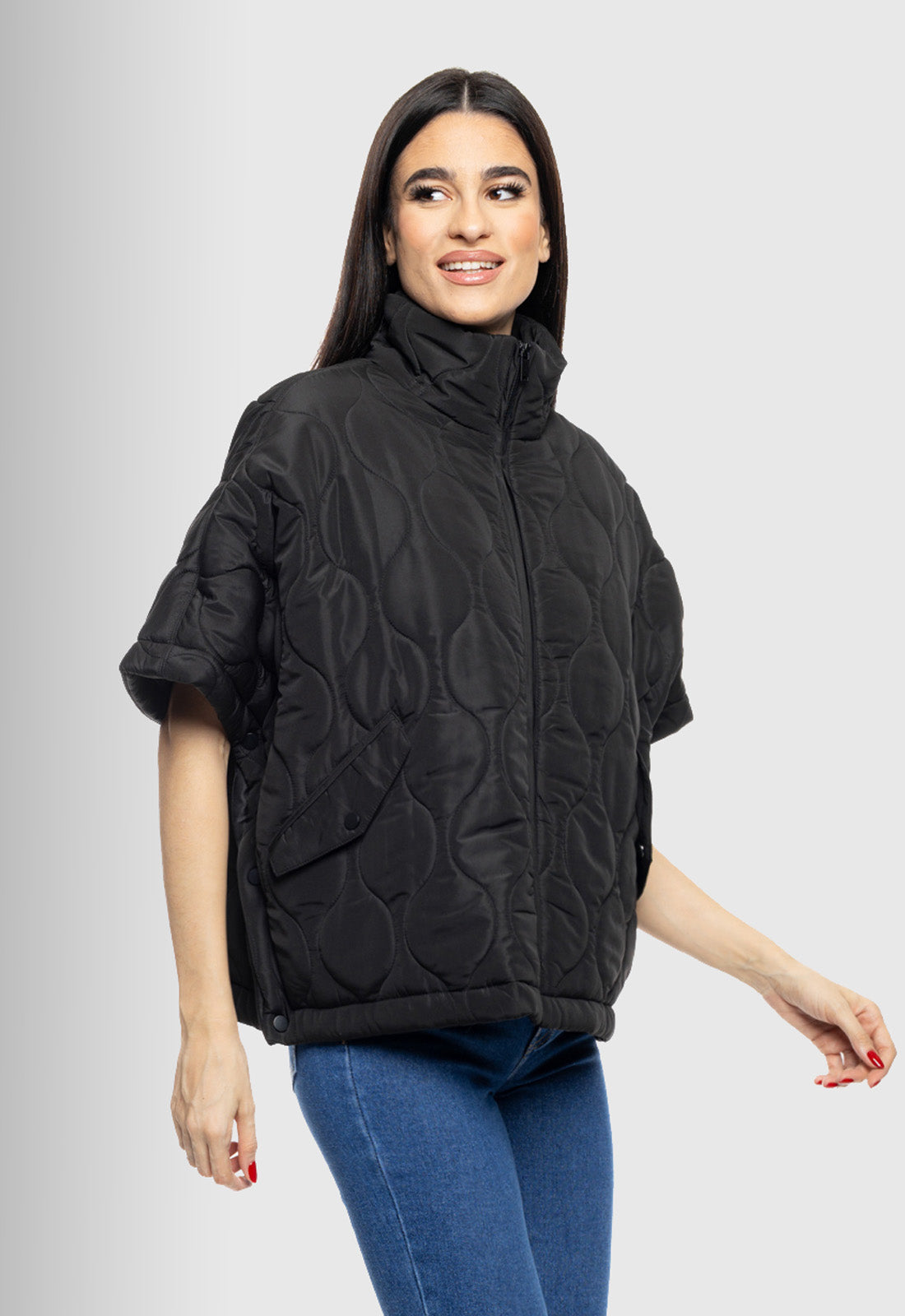 ΜΠΟΥΦΑΝ ΠΟΝΤΣΟ biston - ΜΑΥΡΟ