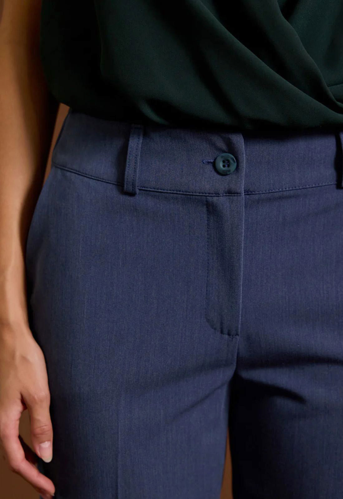 ΠΑΝΤΕΛΟΝΙ ΙΣΙΑ ΓΡΑΜΜΗ ΜΕ ΤΣΑΚΙΣΗ-NAVY