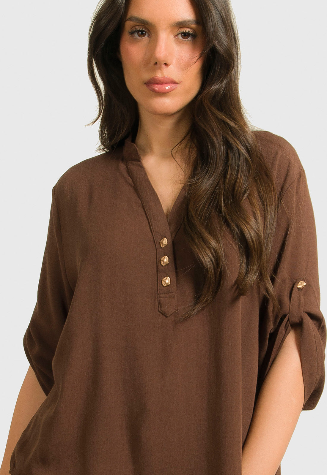 ΜΠΛΟΥΖΑ ΜΕ ΚΟΥΜΠΙΑ ΕΜΠΡΟΣ-ΚΑΦΕ