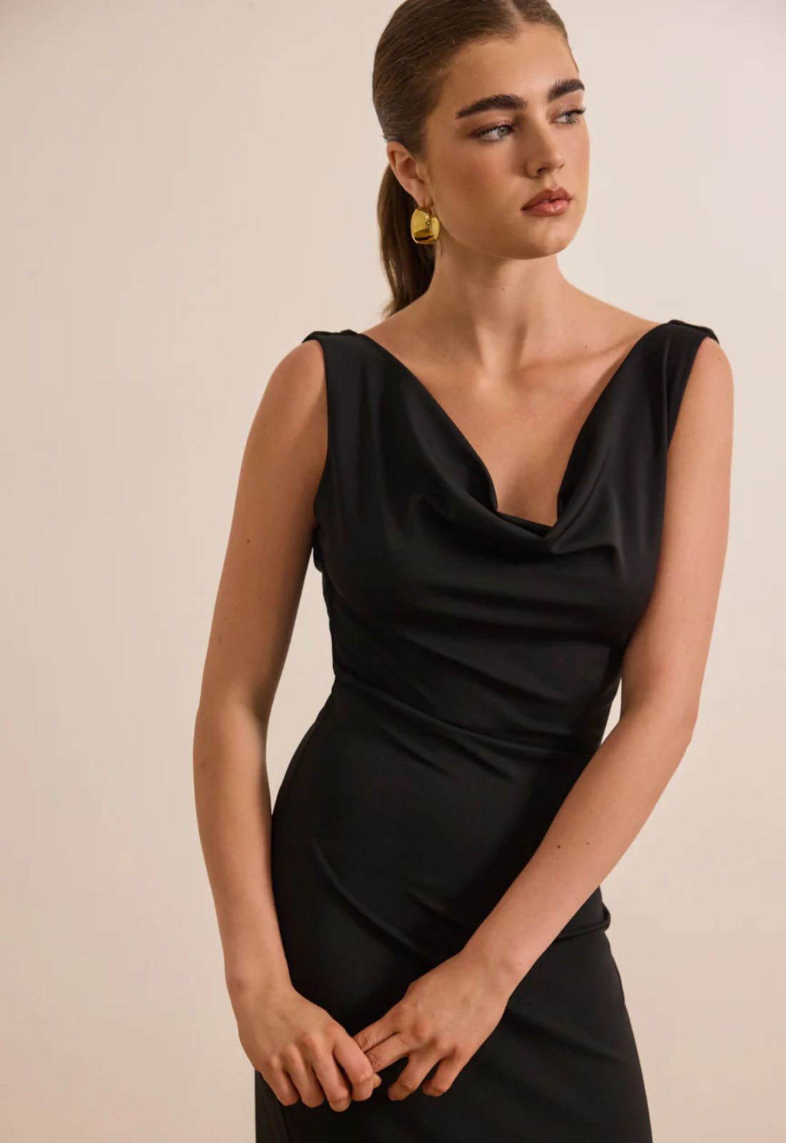 ΦΟΡΕΜΑ MIDI ΝΤΡΑΠΕ ΑΜΑΝΙΚΟ-ΜΑΥΡΟ