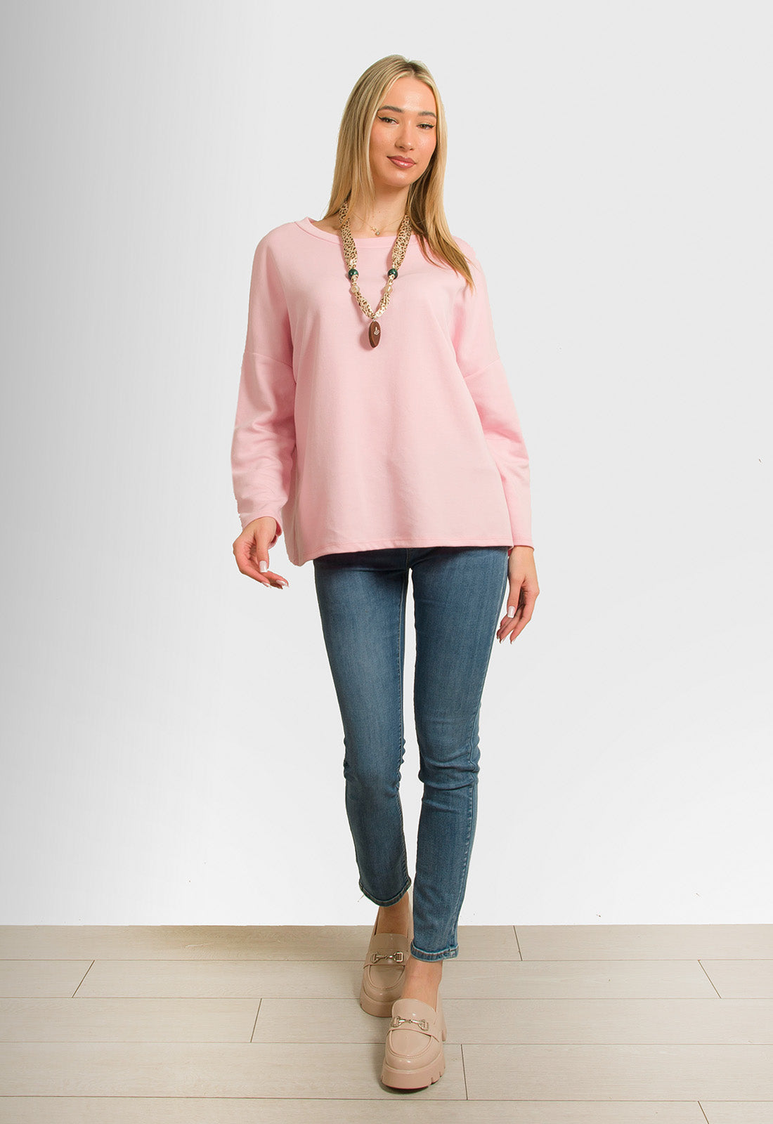 ΜΠΛΟΥΖΑ ΤΥΠΟΥ ΦΟΥΤΕΡ ΜΕ ΚΟΛΙΕ-ΡΟΖ