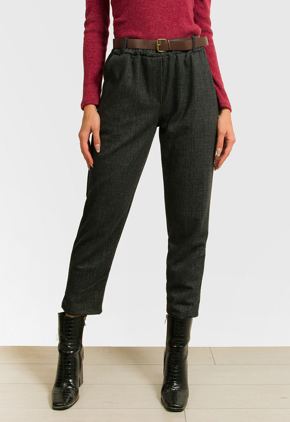 ΠΑΝΤΕΛΟΝΙ ΜΕΛΑΝΖΕ ΜΕ ΛΑΣΤΙΧΟ ΚΑΙ ΖΩΝΗ-ΑΝΘΡΑΚΙ