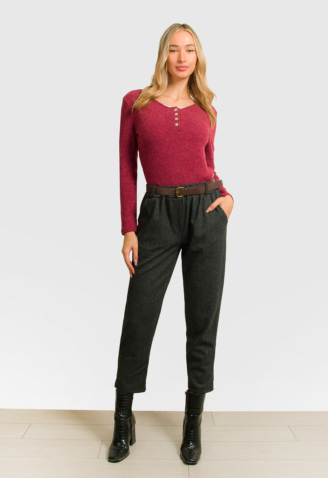 ΠΑΝΤΕΛΟΝΙ ΜΕΛΑΝΖΕ ΜΕ ΛΑΣΤΙΧΟ ΚΑΙ ΖΩΝΗ-ΑΝΘΡΑΚΙ