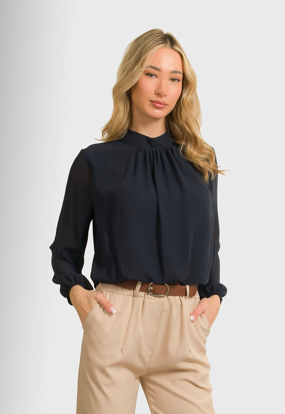 ΜΠΛΟΥΖΑ ΚΟΝΤΗ ΖΟΡΖΕΤΑ - ΜΠΛΕ