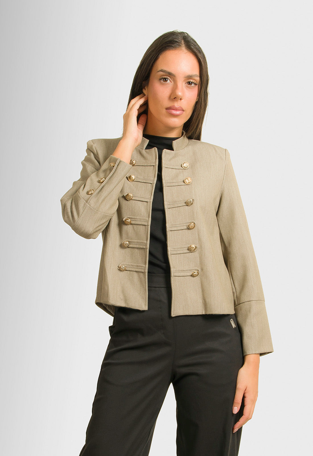 ΣΑΚΑΚΙ CROPPED ΣΕ ΣΤΥΛ MILITARY-FANCO