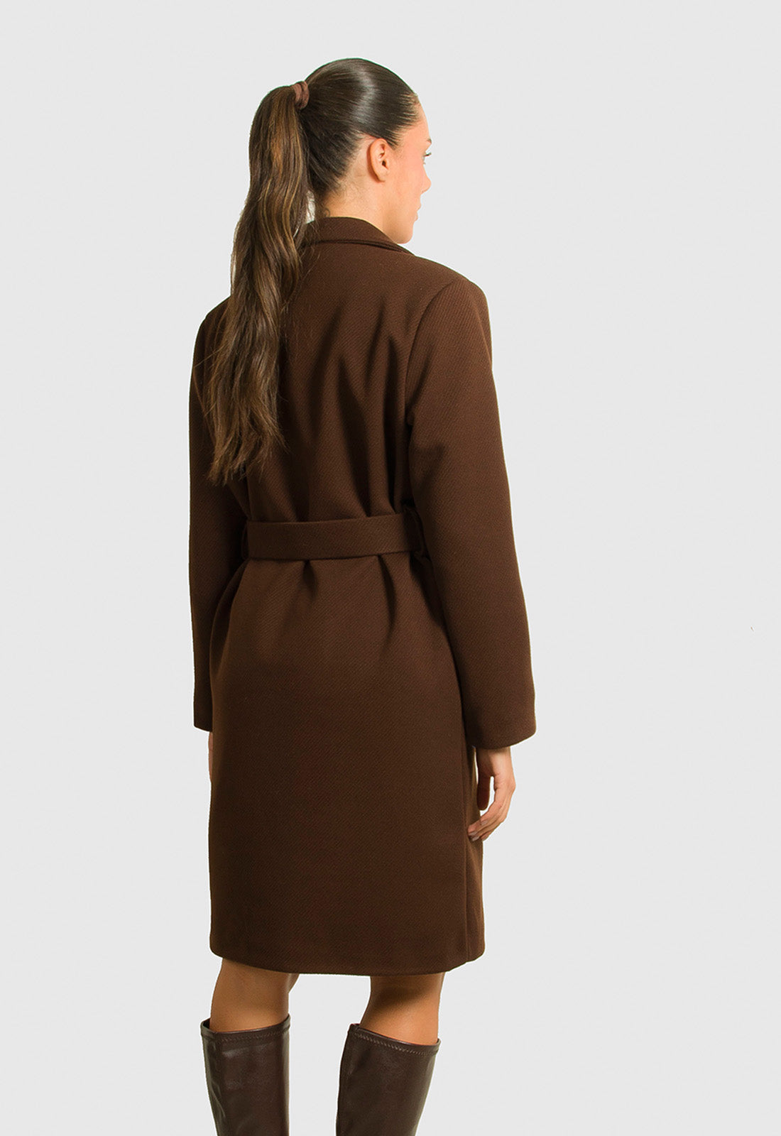 ΠΑΛΤΟ ΜΙΝΤΙ ΔΙΑΓΩΝΑΛ ΜΕ ΖΩΝΗ-ΚΑΦΕ