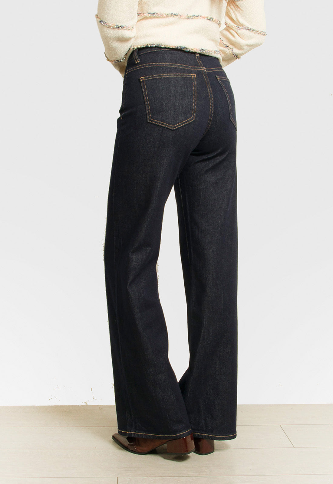 ΠΑΝΤΕΛΟΝΑ JEAN WIDE LEG ΨΗΛΟΜΕΣΗ-ΜΠΛΕ ΣΚΟΥΡΟ