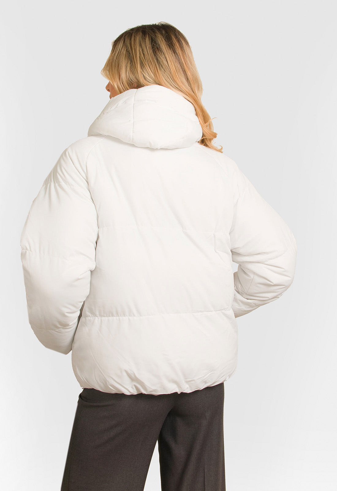 ΜΠΟΥΦΑΝ BISTON KONTO PUFFER-ΛΕΥΚΟ
