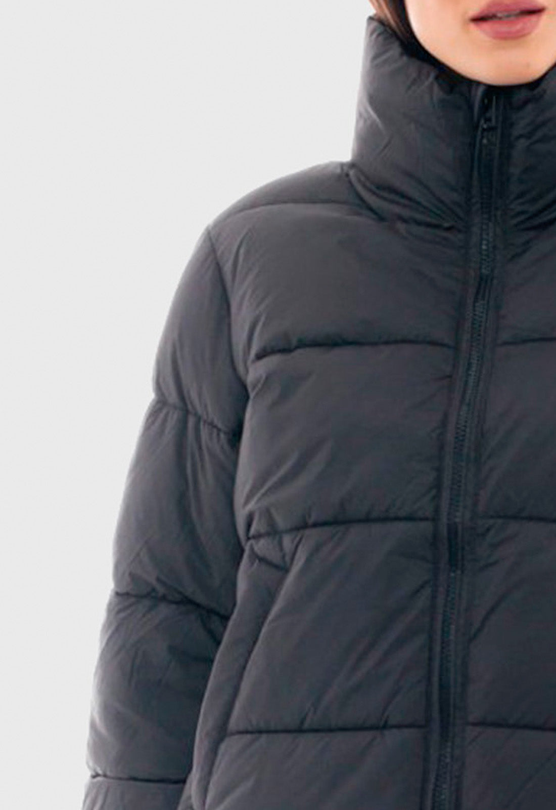 ΜΠΟΥΦΑΝ BISTON PUFFER ΚΟΝΤΟ - ΜΑΥΡΟ