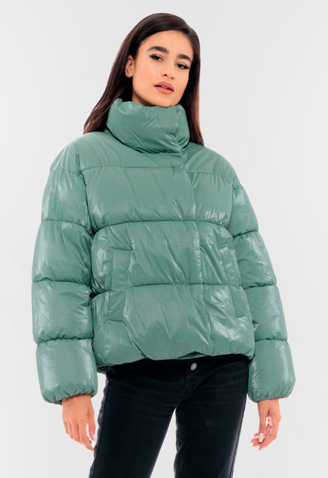ΜΠΟΥΦΑΝ BISTON ΚΟΝΤΟ PUFFER-ΜENTA