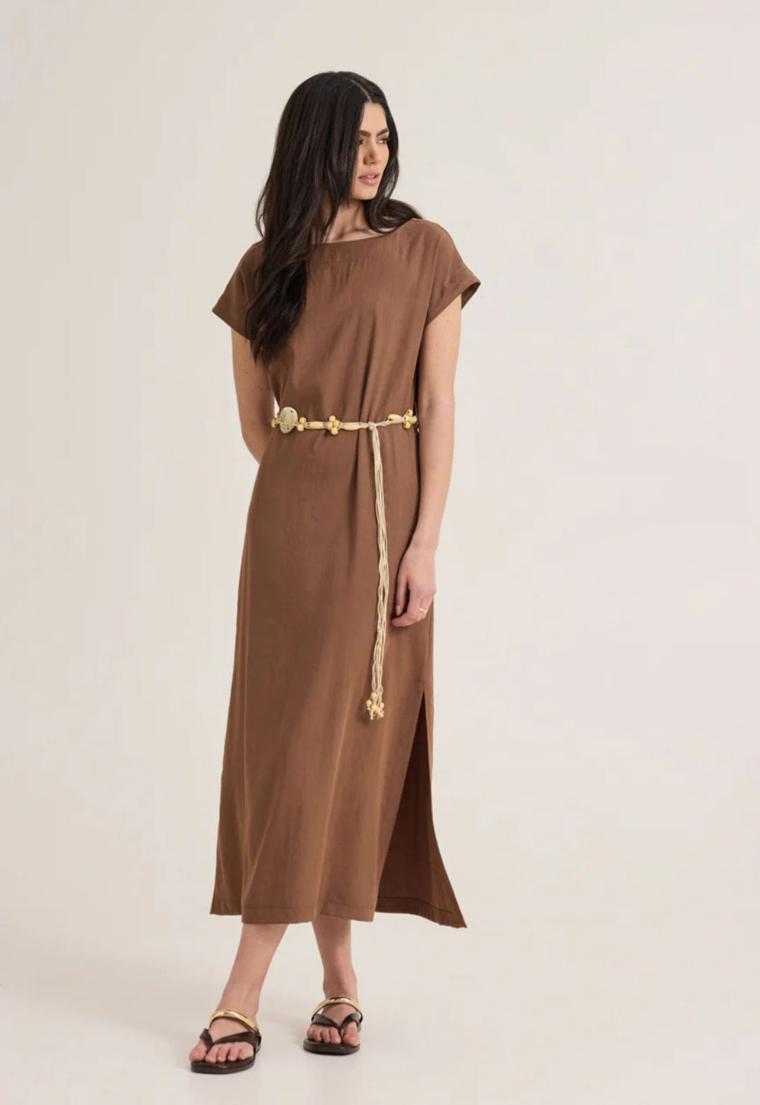 ΦΟΡΕΜΑ BOHO SHIC ME ETHNIC ΖΩΝΗ - ΚΑΦΕ