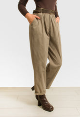 ΠΑΝΤΕΛΟΝΙ PLUS SIZE ΜΕ ΛΑΣΤΙΧΟ & ΖΩΝΗ-ΠΟΥΡΟ