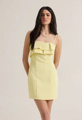 ΦΟΡΕΜΑ ΜΙΝΙ ΜΕ ΔΙΠΛΟ ΒΟΛΑΝ ΣΤΟ ΜΠΟΥΣΤΟ-LEMON