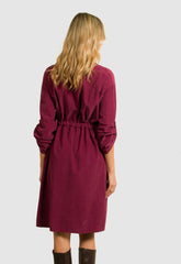 ΦΟΡΕΜΑ MIDI ΚΟΤΛΕ PLUS SIZE - ΜΠΟΡΝΤΟ