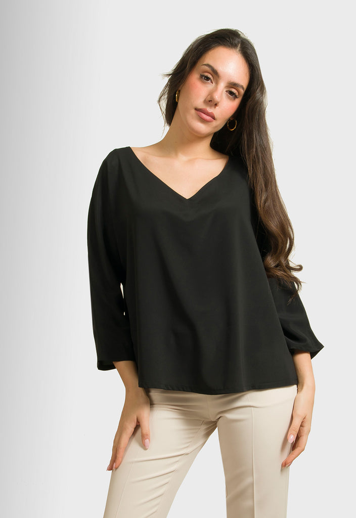 ΜΠΛΟΥΖΑ ΦΑΡΔΙΑ ΣΑΤΕΝ ΜΕ ΣΧΕΔΙΟ ΦΙΟΓΚΟ-ΜΑΥΡΗ