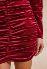ΦΟΡΕΜΑ ΜΙΝΙ ΒΕΛΟΥΔΟ ΜΕ ΓΚΛΙΝΤΕΡ-WINE