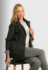 JACKET ΑΝΤΙΑΝΕΜΙΚΟ ΜΕ ΡΙΓΑ-ΜΑΥΡΟ