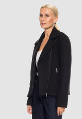 ΚΟΝΤΟ ΠΑΛΤΟ BISTON ΜΕ ΦΕΡΜΟΥΑΡ-ΜΑΥΡΟ