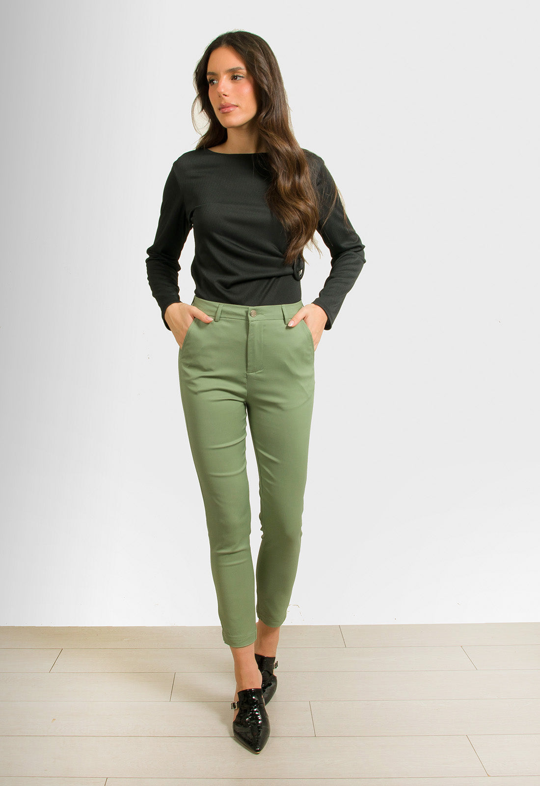 ΠΑΝΤΕΛΟΝΙ OFFICE LOOK - ΧΑΚΙ