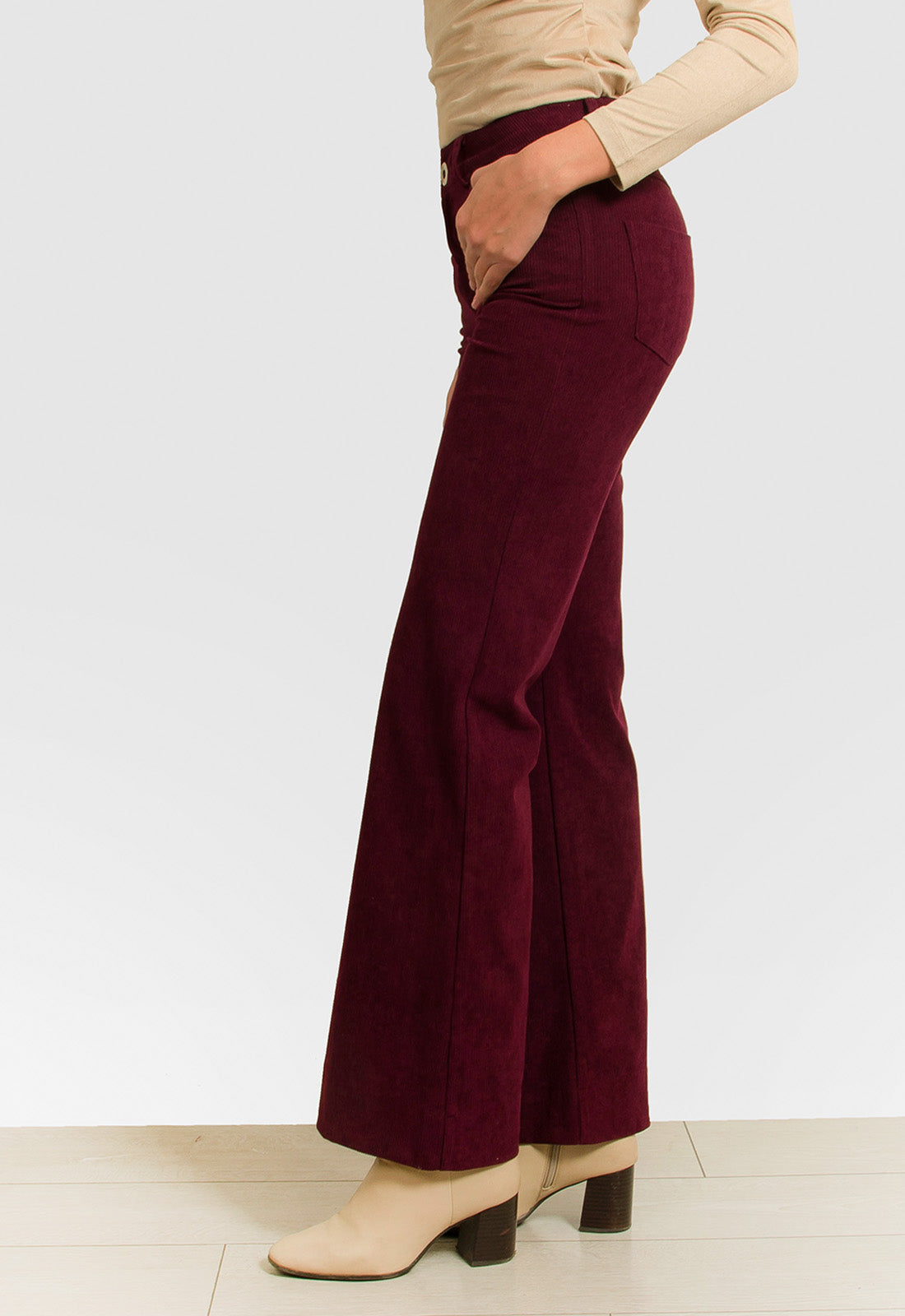 ΠΑΝΤΕΛΟΝΙ ΚΟΤΛΕ ΙΣΙΑ ΓΡΑΜΜΗ ΜΕ ΜΙΚΡΗ ΚΑΜΠΑΝΑ-ΜΠΟΡΝΤΟ