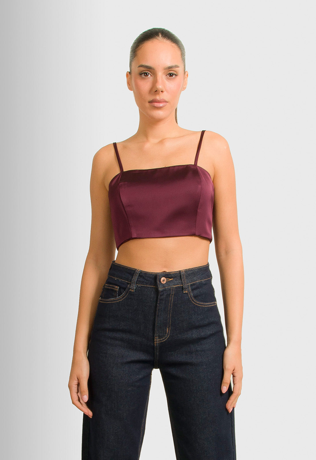 CROP TOP ΜΕ ΤΙΡΑΝΤΕΣ - ΜΕΛΙΤΖΑΝΙ