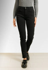 ΠΑΝΤΕΛΟΝΙ DENIM ΙΣΙΑ ΓΡΑΜΜΗ-ΜΑΥΡΟ