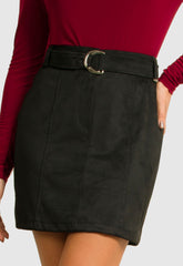 ΦΟΥΣΤΑ ΜΙΝΙ SYEDE ΜΕ ΖΩΝΗ-ΜΑΥΡΗ