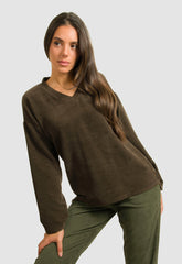 ΜΠΛΟΥΖΑ ΣΕΝΙΛ ΕΛΑΦΡΩΣ ΑΣΤΜΜΕΤΡΗ-ΚΑΦΕ