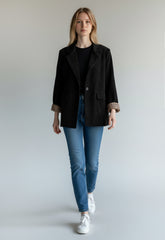 ΣΑΚΑΚΙ OVERSIZED ΜΕ ΚΑΡΩ ΦΟΔΡΑ-ΜΑΥΡΟ