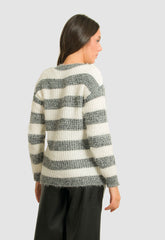 ΠΛΕΚΤΟ ΡΙΓΕ ΜΕ ΜΑΛΑΚΟ ΤΡΙΧΩΜΑ-ΓΚΡΙ