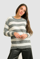 ΠΛΕΚΤΟ ΡΙΓΕ ΜΕ ΜΑΛΑΚΟ ΤΡΙΧΩΜΑ-ΓΚΡΙ