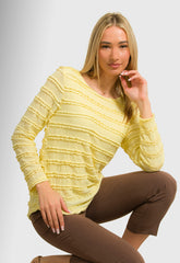 ΜΠΛΟΥΖΑ ΜΕ ΣΧΕΔΙΟ ΔΑΝΤΕΛΑ - ΚΙΤΡΙΝΗ