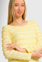 ΜΠΛΟΥΖΑ ΜΕ ΣΧΕΔΙΟ ΔΑΝΤΕΛΑ - ΚΙΤΡΙΝΗ