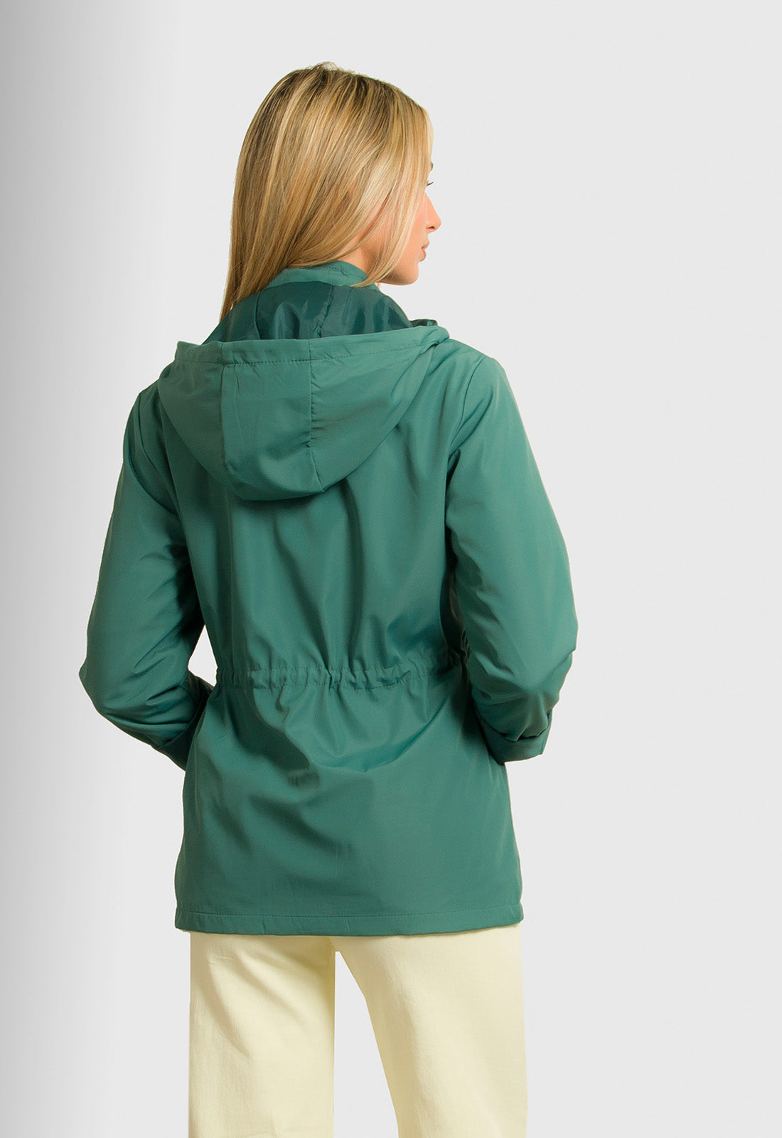 JACKET ΑΝΤΙΑΝΕΜΙΚΟ ΜΕ ΚΟΥΚΟΥΛΑ-DARK GREEN