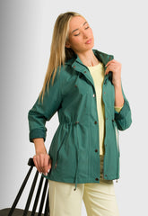 JACKET ΑΝΤΙΑΝΕΜΙΚΟ ΜΕ ΚΟΥΚΟΥΛΑ-DARK GREEN