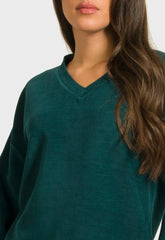 ΜΠΛΟΥΖΑ ΣΕΝΙΛ ΕΛΑΦΡΩΣ ΑΣΤΜΜΕΤΡΗ-ΠΡΑΣΙΝΟ