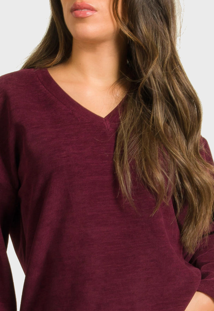 ΜΠΛΟΥΖΑ ΣΕΝΙΛ ΕΛΑΦΡΩΣ ΑΣΥΜΜΕΤΡΗ-ΜΠΟΡΝΤΟ