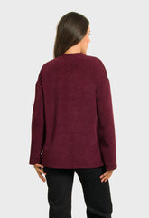 ΜΠΛΟΥΖΑ ΣΕΝΙΛ ΕΛΑΦΡΩΣ ΑΣΥΜΜΕΤΡΗ-ΜΠΟΡΝΤΟ