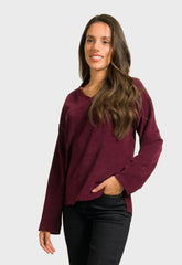 ΜΠΛΟΥΖΑ ΣΕΝΙΛ ΕΛΑΦΡΩΣ ΑΣΥΜΜΕΤΡΗ-ΜΠΟΡΝΤΟ