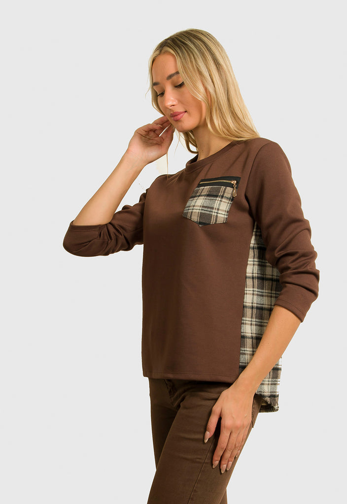 ΜΠΛΟΥΖΑ ΑΣΥΜΜΕΤΡΗ ΜΕ ΚΑΡΩ ΛΕΠΤΟΜΕΡΕΙΕΣ-ΚΑΦΕ