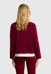 ΜΠΛΟΥΖΑ ΣΕΝΙΛ ΜΕ ΚΟΛΙΕ-ΜΠΟΡΝΤΟ