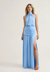 ΦΟΡΕΜΑ MAXI ME HALTER NECK - ΣΙΕΛ