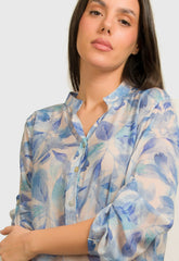 ΜΠΛΟΥΖΑ ΕΜΠΡΙΜΕ LOOK SHIRT - ΣΙΕΛ