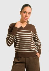 ΜΠΛΟΥΖΑ ΠΛΕΚΤΗ ΡΙΓΕ ΜΕ ΧΡΥΣΑ ΚΟΥΜΠΙΑ-ΚΑΦΕ