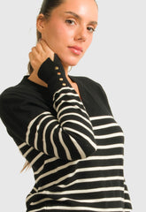 ΜΠΛΟΥΖΑ ΠΛΕΚΤΗ ΡΙΓΕ ΜΕ ΧΡΥΣΑ ΚΟΥΜΠΙΑ-ΜΑΥΡΟ